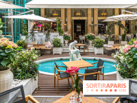 La Terrasse des Roses au Westin Paris Vendome, le patio floral confidentiel