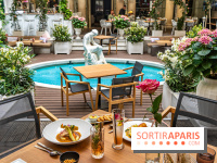 La Terrasse des Roses au Westin Paris Vendome, le patio floral confidentiel
