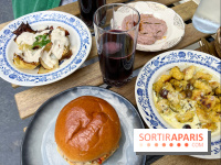 Armande - Crab bun, jus d'hibiscus