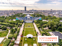 La terrasse sur la Tour Eiffel 2024 en mode JO Paris 2024 - les photos