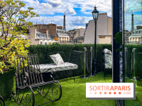 Le Marta, le bar à cocktails perché sur le rooftop de l'Hôtel Barrière Fouquet's Paris tout l'été