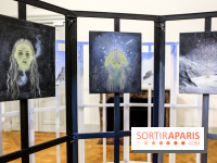 Ylva Snöfrid, exposition Cosmos et Vanitas à l'Institut suédois, nos photos