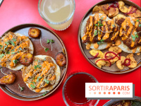 Kuti - Masa agneau effiloché et poulet frit