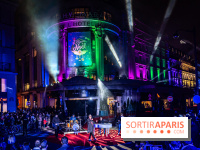 Inauguration des vitrines et décorations de Noël du BHV Marais 2024 avec Léna Mahfouf, Adriana Karembeu et Marc Lavoine -  A7C6088