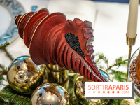 La bûche de Noël Triton du Shangri La Paris 2024 par Maxence Barbot et sa galette des rois 2025 - photos