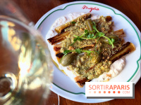 Miglia - Poireaux à la flamme, stracciatella fumée