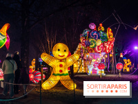 L'Odyssée Lumineuse 2024, le parcours de lumières au Parc Floral - les photos -  bonhomme pain d'épice