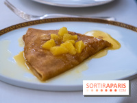 Le tea time Impérial de Noël du Ritz Paris, l'expérience exceptionnelle - les photos -  crêpes Suzette 