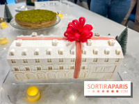 Bûches de Noël 2024 Bo&Mie - Un flocon à Paris