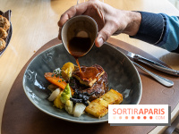 La Table du Château à Dampierre-en-Yvelines, le restaurant face au château - Cœur de filet de bœuf Charolais Label Rouge, foie gras chaud, sauce Madère
