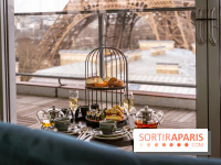 Le tea time éphémère face à la Tour Eiffel au Pullman