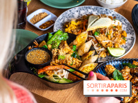 Buja restaurant végétarien thaï et Viet Paris 13e - photos - bo bun coco