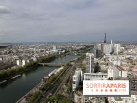 Ballon de Paris au parc André-Citroën : nos photos du vol à bord de l'aéronef - visuel Paris - vue aérienne Paris - vue toit Paris