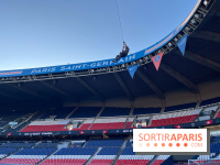 Tyrolienne au Parc des Princes