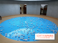 Clinamen, nos photos de l'une installation aquatique et musicale à la Bourse de Commerce - Clinamen Bourse de Commerce 2