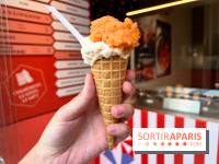 La Glace Alain Ducasse - Sorbet pamplemousse-vermouth, glace cacahuètes