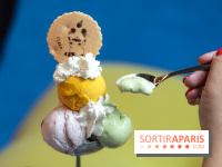 Le pop-up de glace Café Isaka à la Samaritaine avec salon de thé