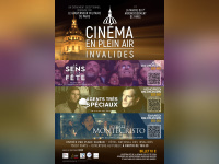 Les Invalides font leur cinéma - Affiche cinéma en plein air 2025