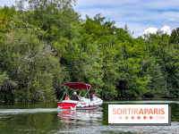 Base nautique de Bougival (78) : bateaux sans permis, aire de jeux et guinguette en bord de Seine - image00045