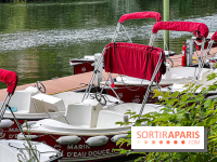 Base nautique de Bougival (78) : bateaux sans permis, aire de jeux et guinguette en bord de Seine