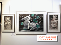 Exposition de Josep Homs et Daria Schmitt à la galerie Daniel Maghen, nos photos