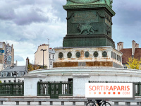 Paris Design Week 2025: une œuvre textile s'invite dans la Colonne de Juillet, place de la Bastille