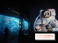 Destination Lune : un voyage immersif dans les étoiles à l'Atelier des Lumières - photos