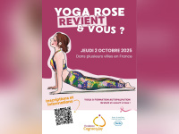 Yoga Rose - Affiche yoga rose 2025 fondation