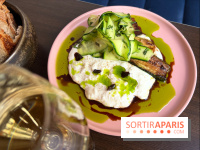 Comptoir Lazu - Courgettes crues et cuites, stracciatella