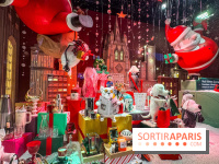 Les vitrines de Noël du Printemps Haussmann à Paris 2025 avec Diane Kruger, les photos