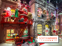 Les vitrines de Noël du Printemps Haussmann à Paris 2025 avec Diane Kruger, les photos