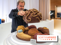 Bûches de Noël et créations de fête 2025 de Pierre Hermé : les Abysses