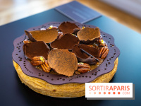 Bûche de Noël Opéra Garnier de la Maison du Chocolat 2025 - photos - A7C07783