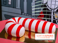 Candy Cake, la Bûche de Noël 2025 du Printemps Haussmann par Bryan Esposito, clin d'œil à New-York - IMG 9522