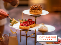 Le tea time Emily in Paris de l'Hôtel du Louvre - A7C04030