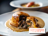 Les 110 de Taillevent, le restaurant traditionnel en accords mets et vins - photo - tourte aux morilles