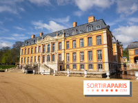 Les tulipes du Château de Dampierre, son jardin anglais et le jardin Le Nôtre