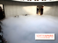 Fujiko Nakaya : nos photos de sa sculpture de brouillard à voir à la Bourse de Commerce