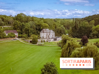 Le Domaine de Villarceaux et ses deux châteaux - photos - DJI 0036 D