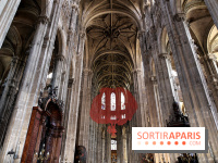 Lydie Arickx : nos photos de son installation à l'église Saint-Eustache