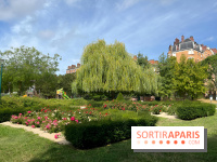 Le square Séverine, grand espace vert du 20e arrondissement