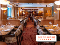 Doobie's : salle de restaurant aux banquettes et tables dressées