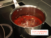Cours de cuisine spécial Homard à l'Ecole Ducasse - : la réduction