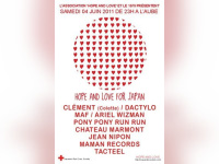 Hope & Love for Japan, 1979, Soirée, Ariel Wizman, Pony Pony Run Run, Chateau Marmont.
