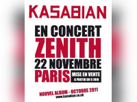 Kasabian Zénith 2011