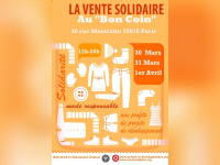 Vente solidaire bon coin 