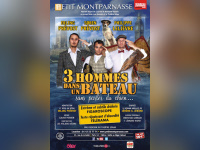 3 hommes dans un bateau
