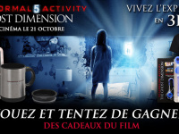 Paranormal Activity 5 Ghost Dimension, goodies à gagner