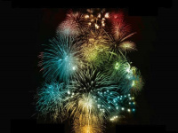 Feu d'artifice du 14 Juillet 2018 à Colombes (92)