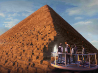 Visitez la pyramide de Khéops en VR à la Cité de l'Architecture
